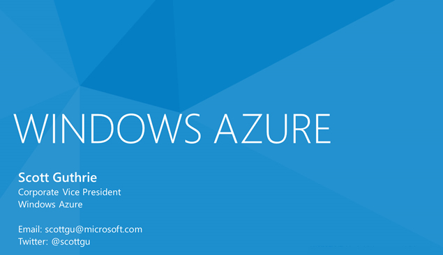 《WINDOWS AZURE》产品介绍――微软官方windows8风格动画PPT模板